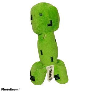 Mojang Minecraft Green Creeper Plush Stuffed 7"